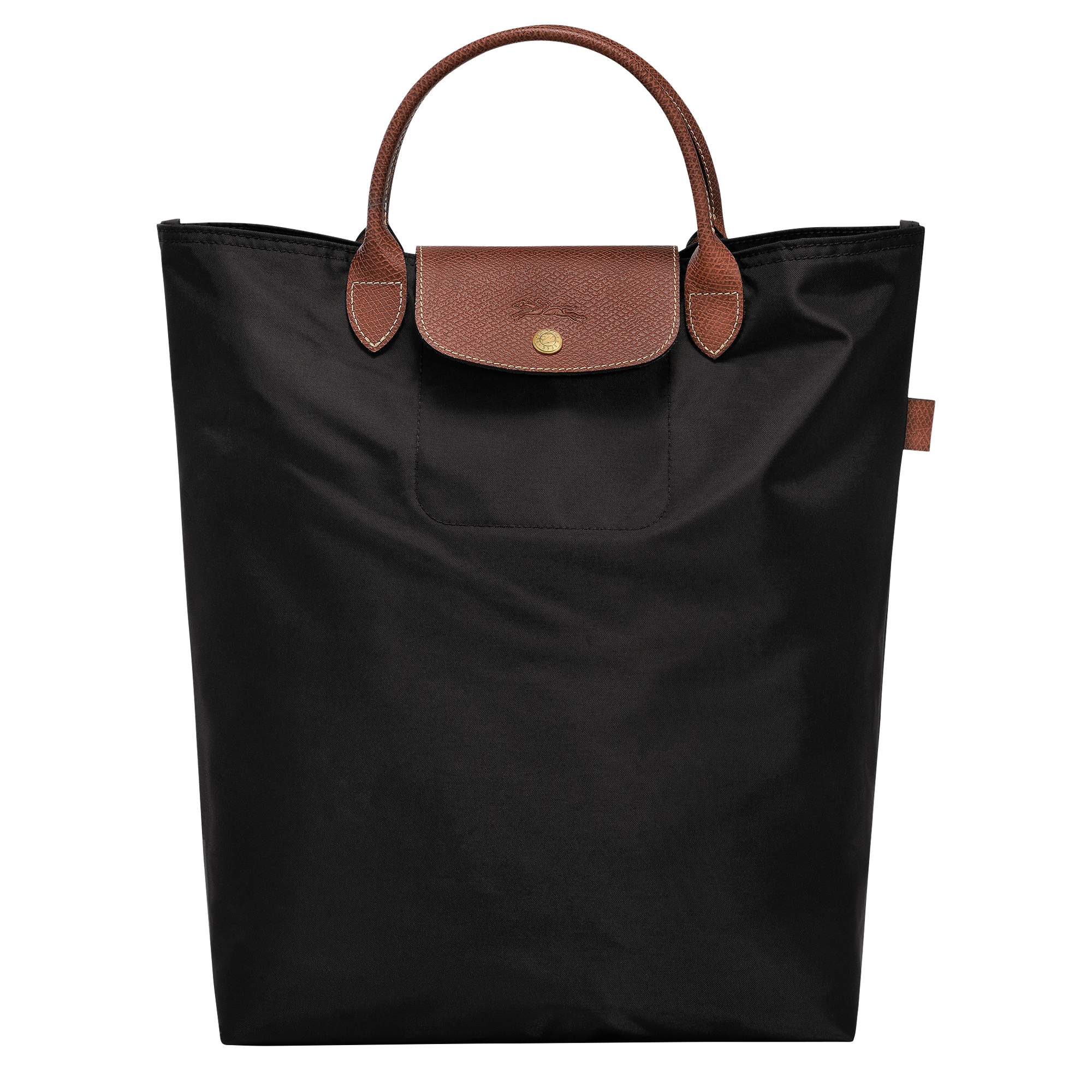 Le Pliage Original M Tote Bag Black - Canvas