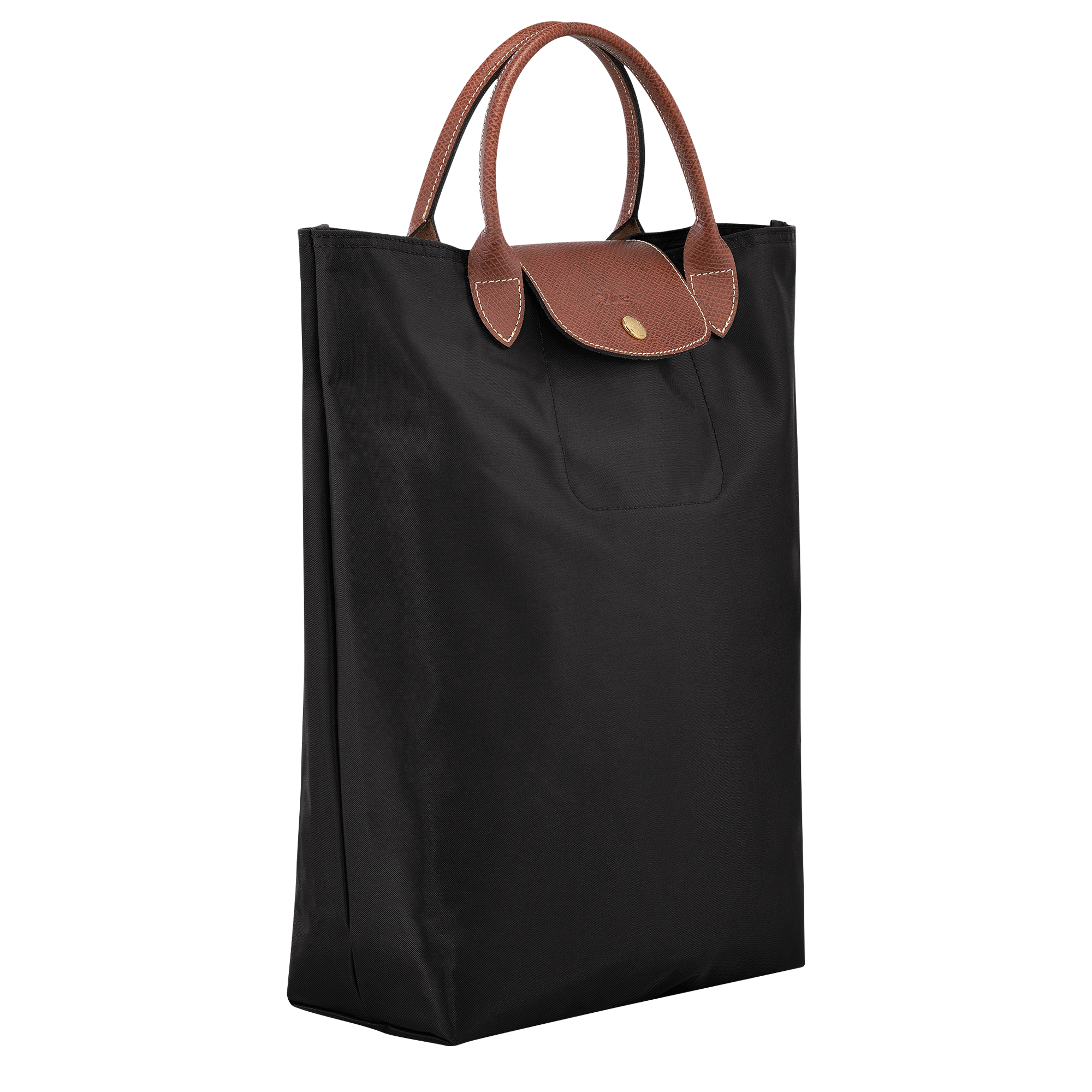 Le Pliage Original M Tote Bag Black - Canvas