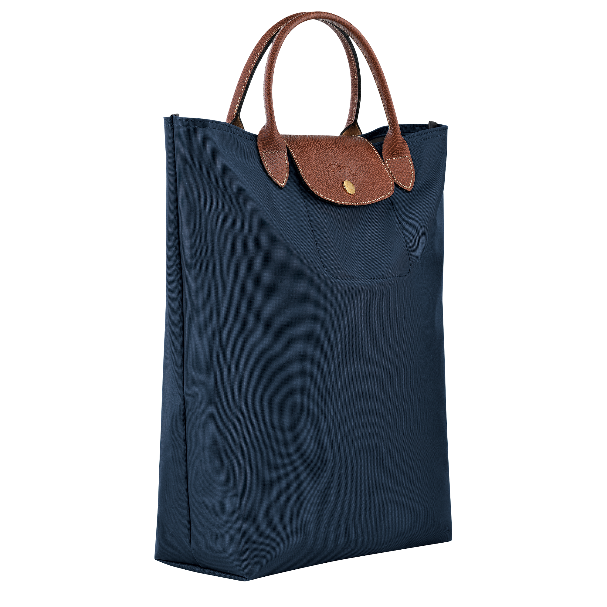 Le Pliage Original M Tote Bag Navy - Canvas