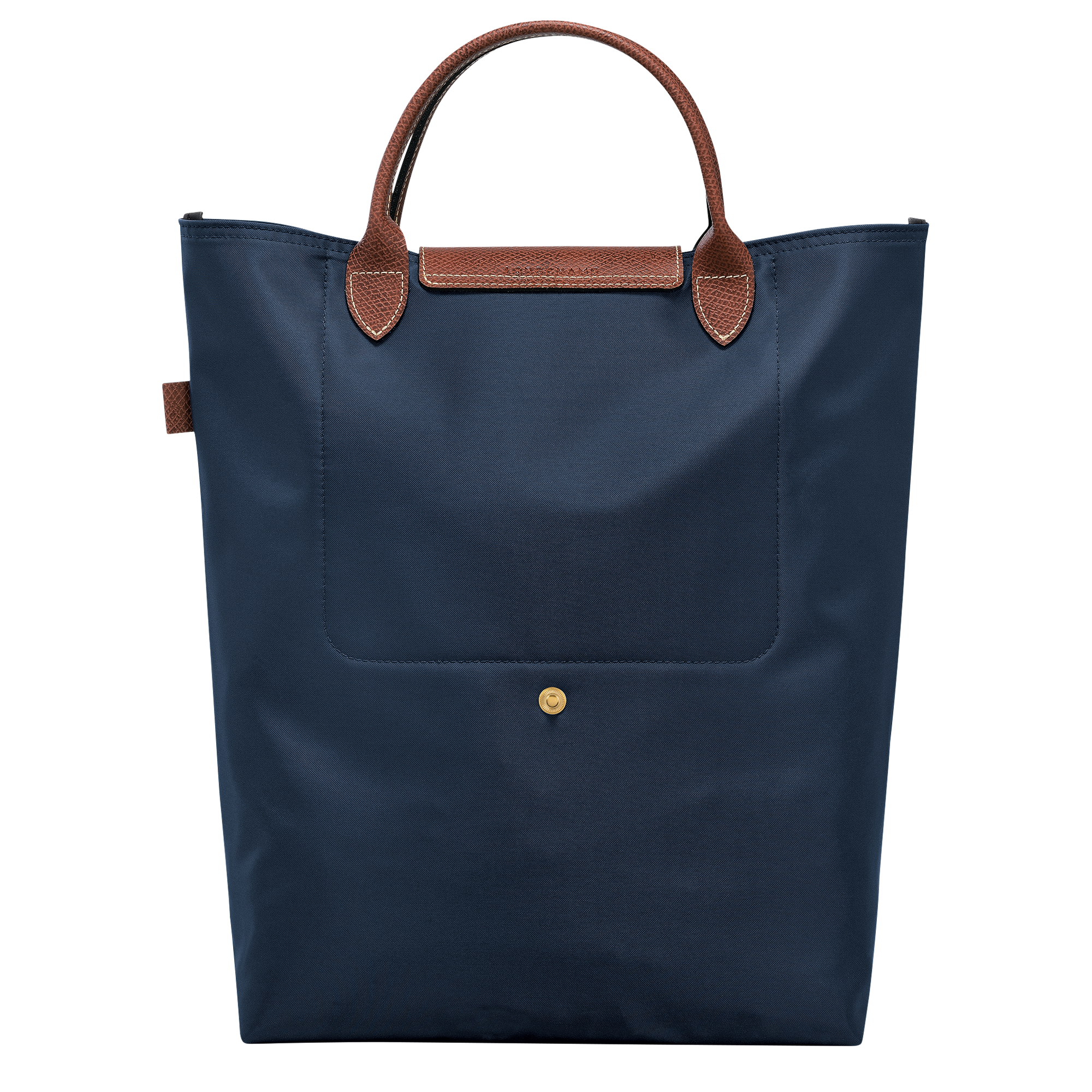 Le Pliage Original M Tote Bag Navy - Canvas