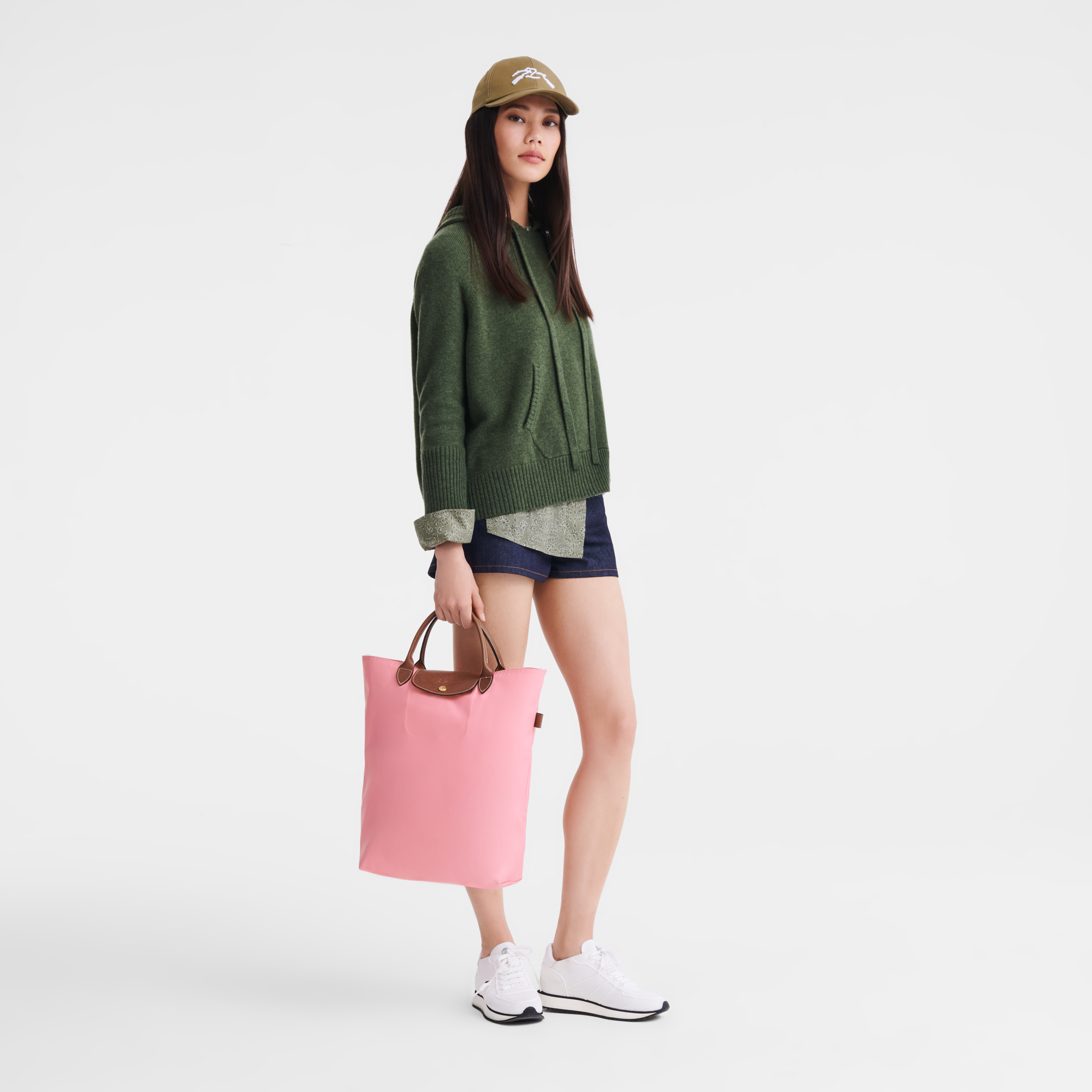 Le Pliage Original M Tote Bag Marshmallow - Canvas