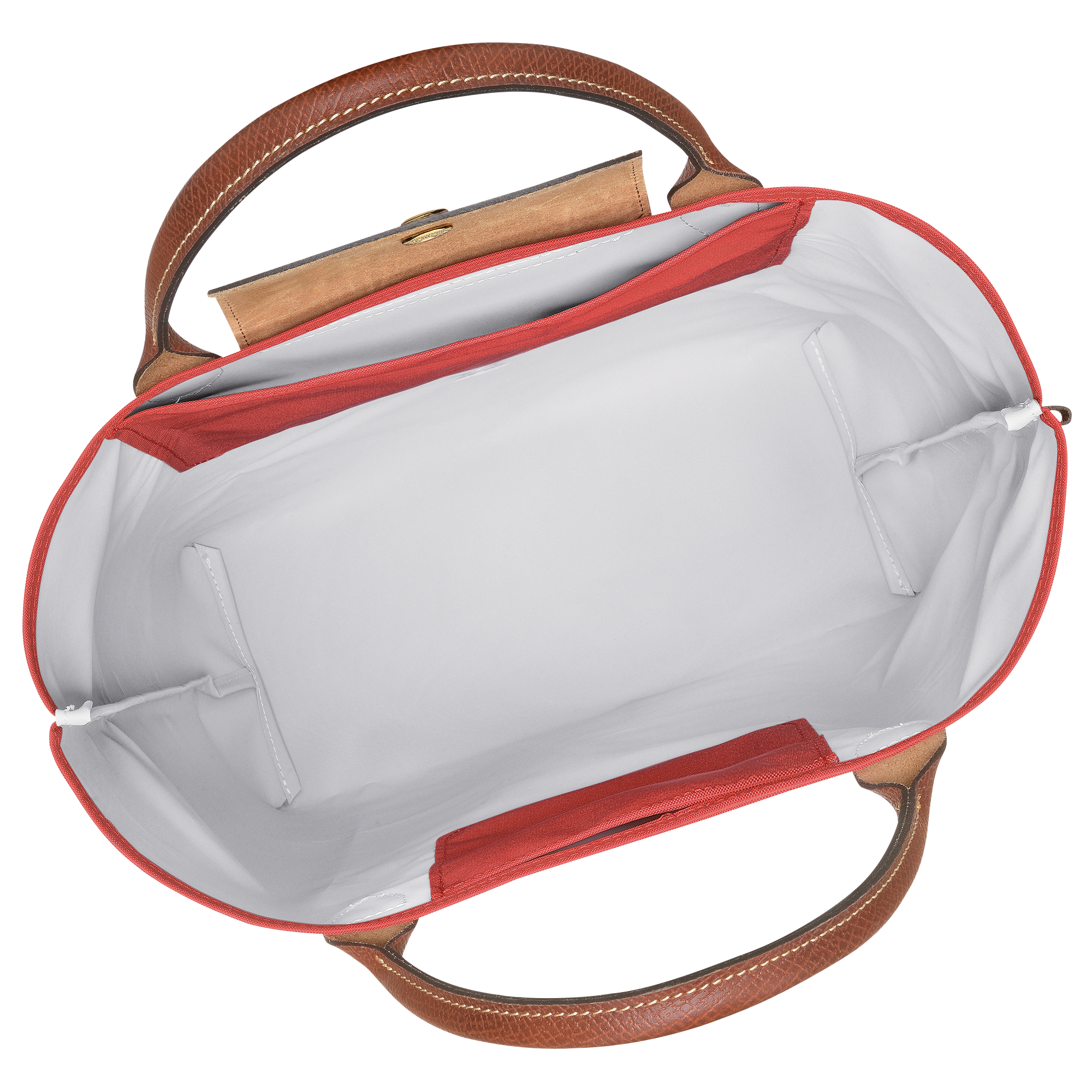 Le Pliage Original M Tote Bag Tomato - Canvas
