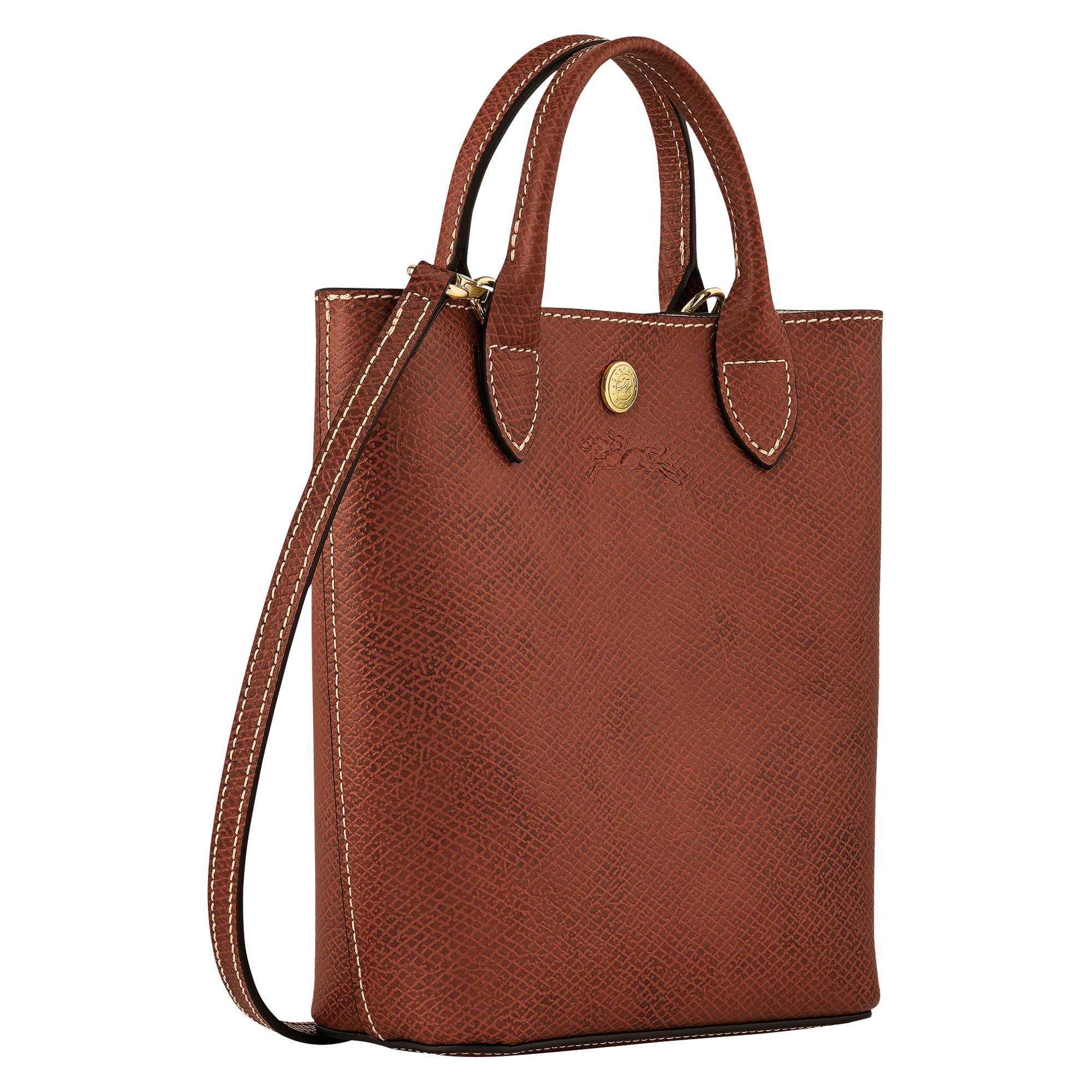 Épure XS Tote Bag Brown - Leather