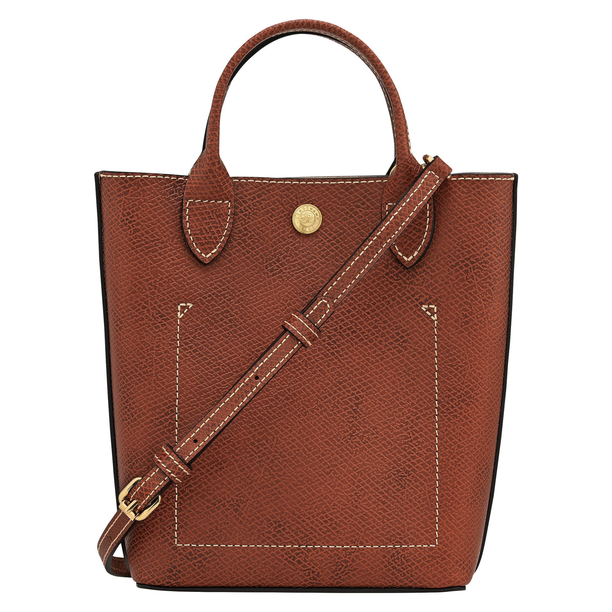 Épure XS Tote Bag Brown - Leather