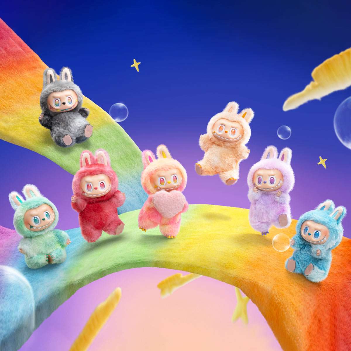 THE MONSTERS Big Into Energy Series – Pop Mart Labubu Vinyl Plush Pendant Blind Box