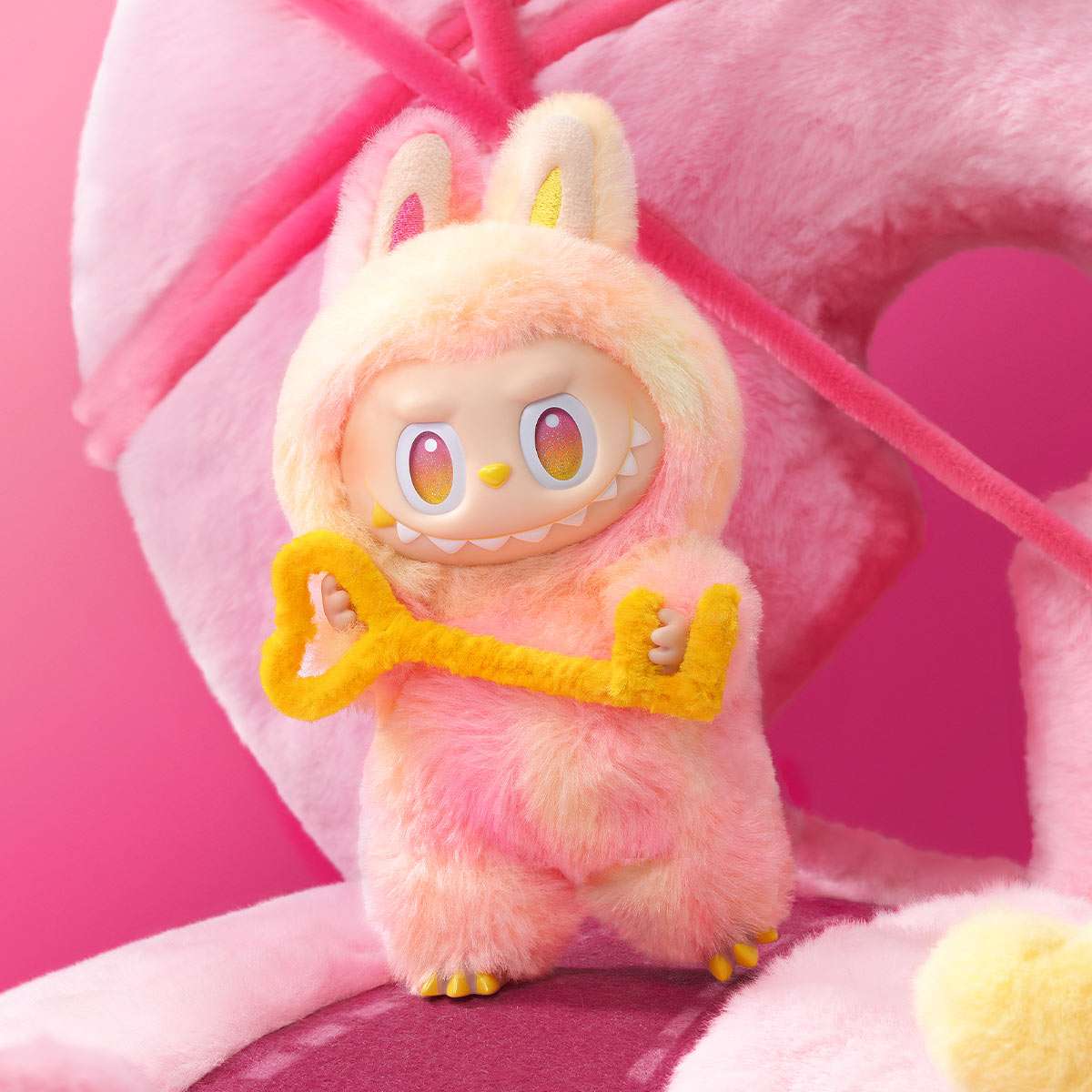 THE MONSTERS Big Into Energy Series – Pop Mart Labubu Vinyl Plush Pendant Blind Box