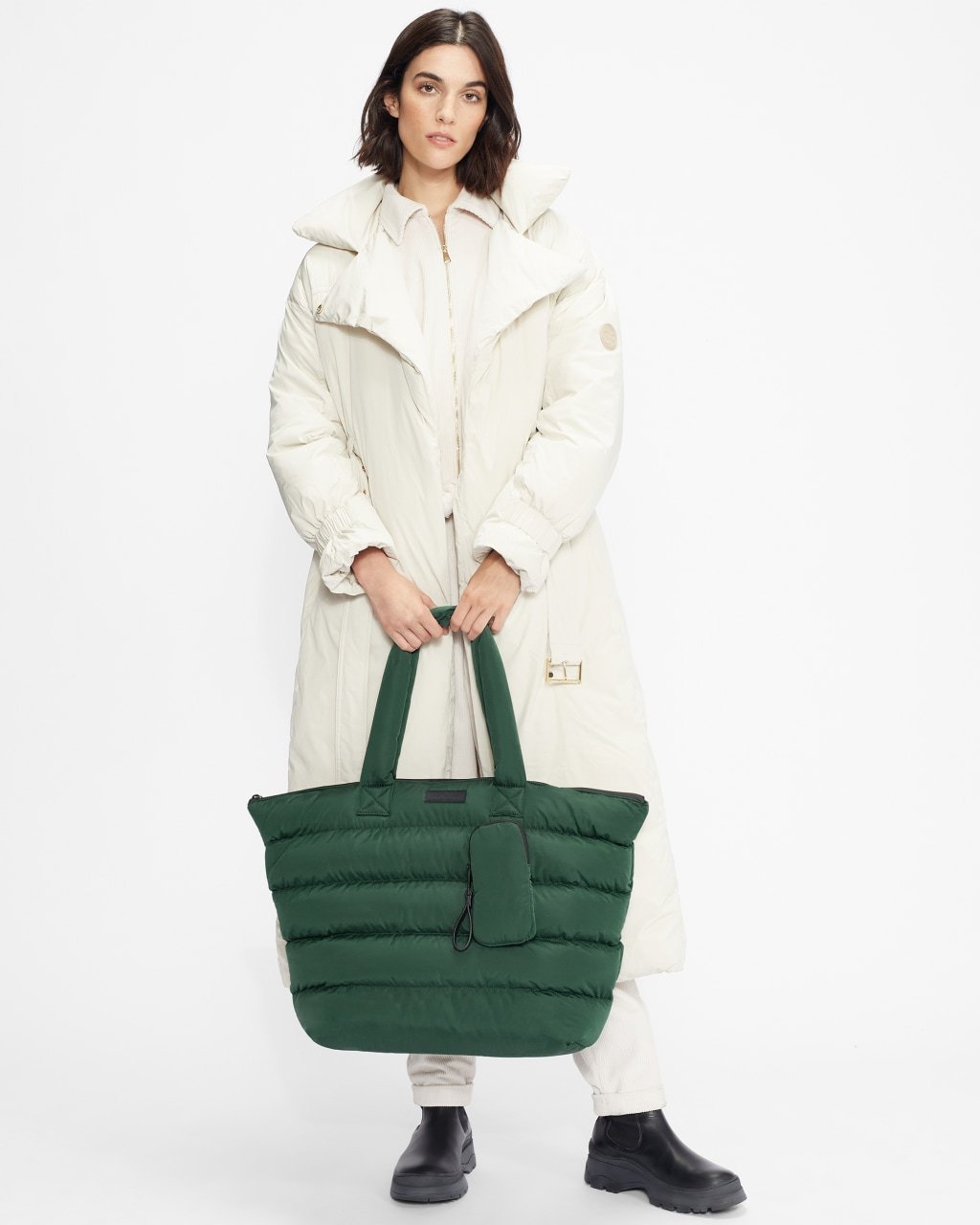 QUINSIN Oversized Puffer Nylon Tote-Tote Bags-Ted Baker