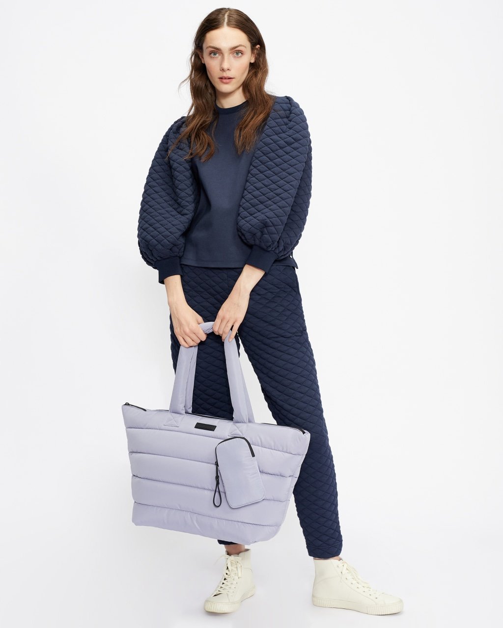 QUINSIN Oversized Puffer Nylon Tote-Tote Bags-Ted Baker