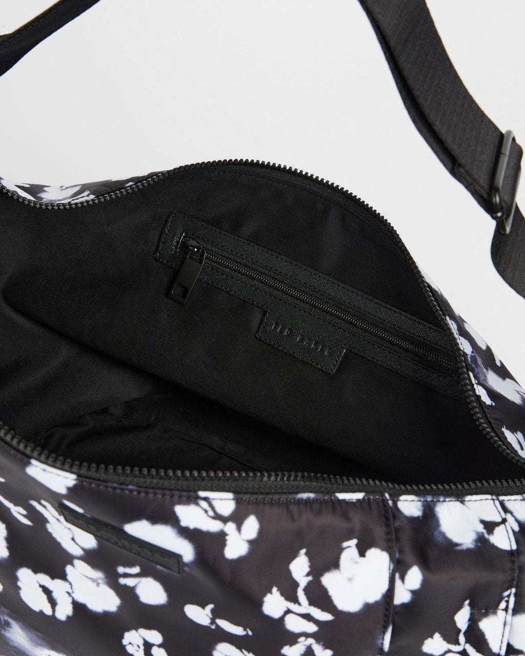 SHAUNI Nocturnal Animal Nylon Slouchy Hobo Bag-Tote Bags-Ted Baker