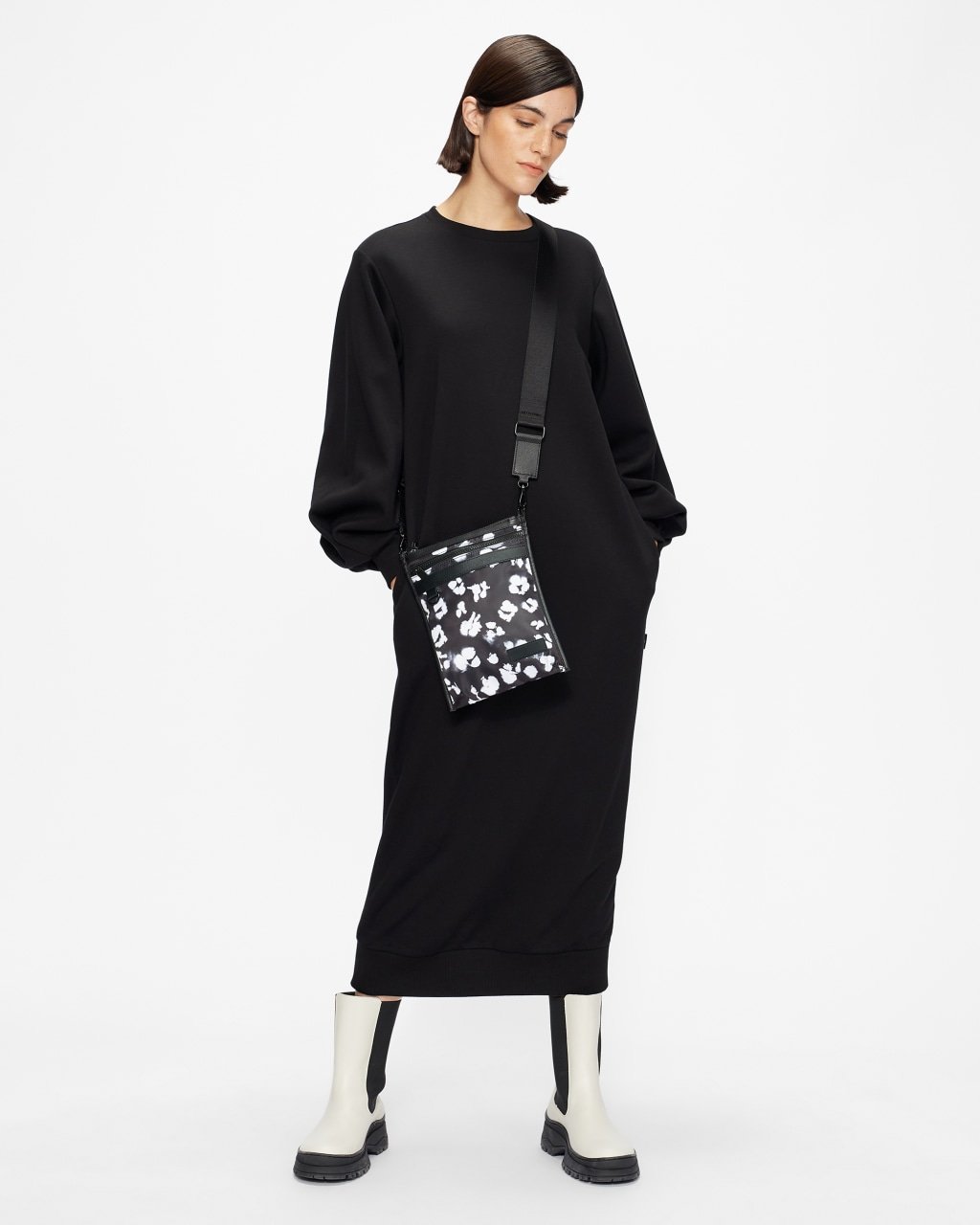 SHANDY Nocturnal Animal Nylon Crossbody Bag-Tote Bags-Ted Baker