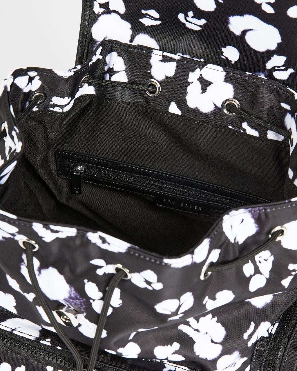 SHEFA Nocturnal Animal Nylon Backpack-Tote Bags-Ted Baker