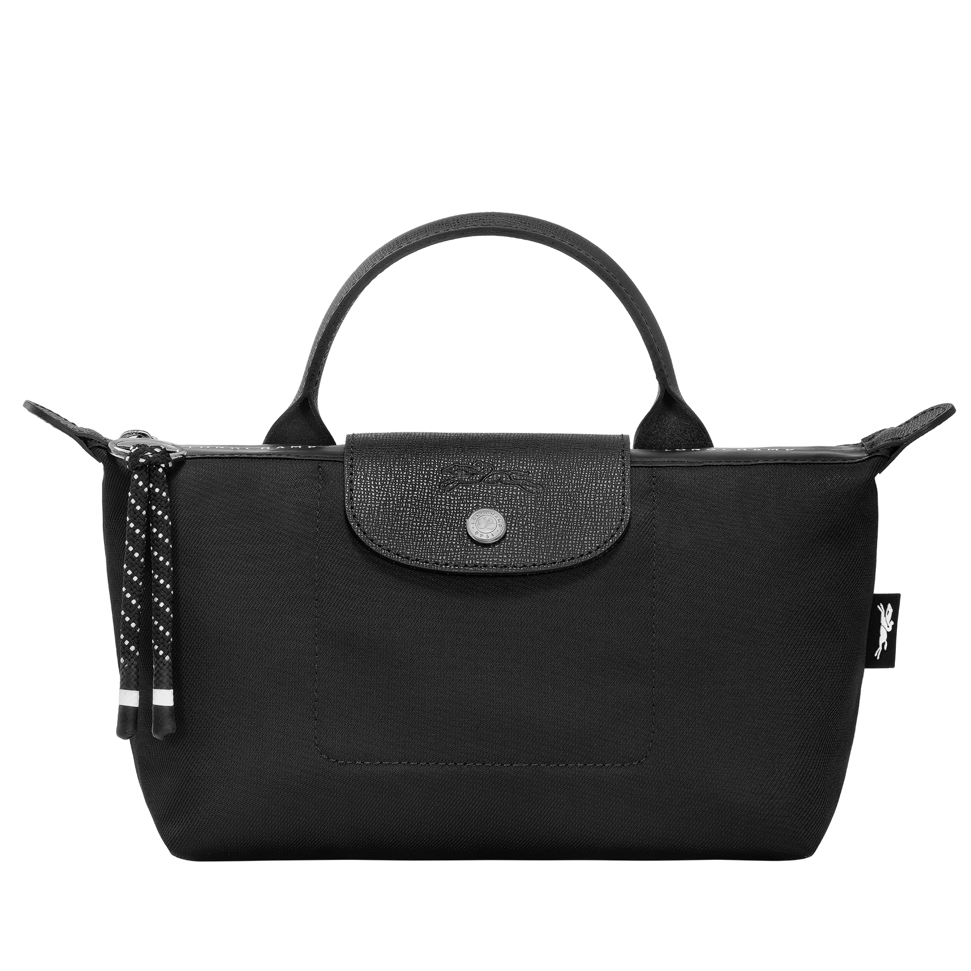 Le Pliage Energy Pouch Black - Recycled Canvas