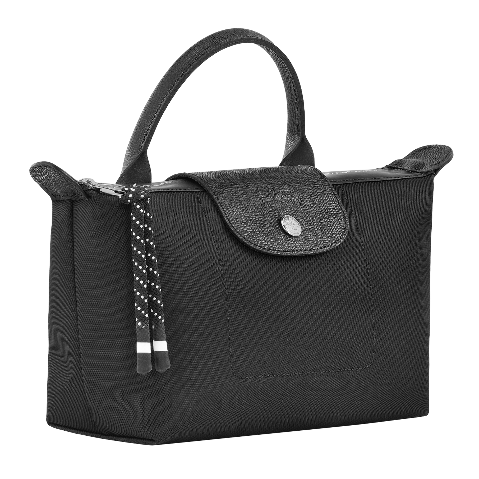 Le Pliage Energy Pouch Black - Recycled Canvas