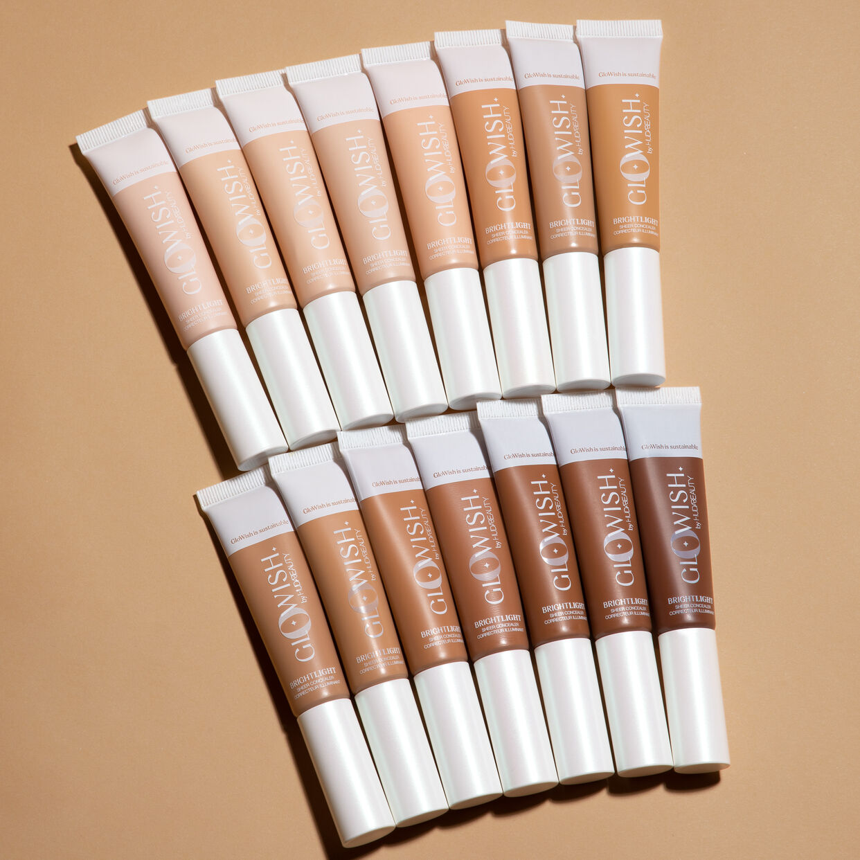 Huda Beauty GloWish Bright Light Hydrating Sheer FAIR LIGHT MEDIUM 04 Concealer