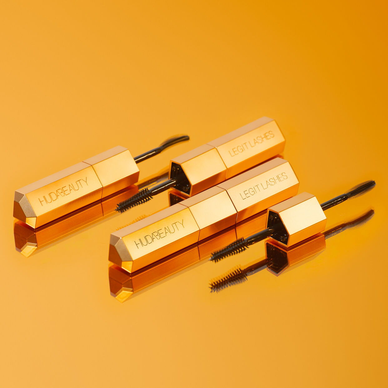 Huda Beauty Empowered Legit Lashes 2 Mascaras In 1 Volume | Curl & Length