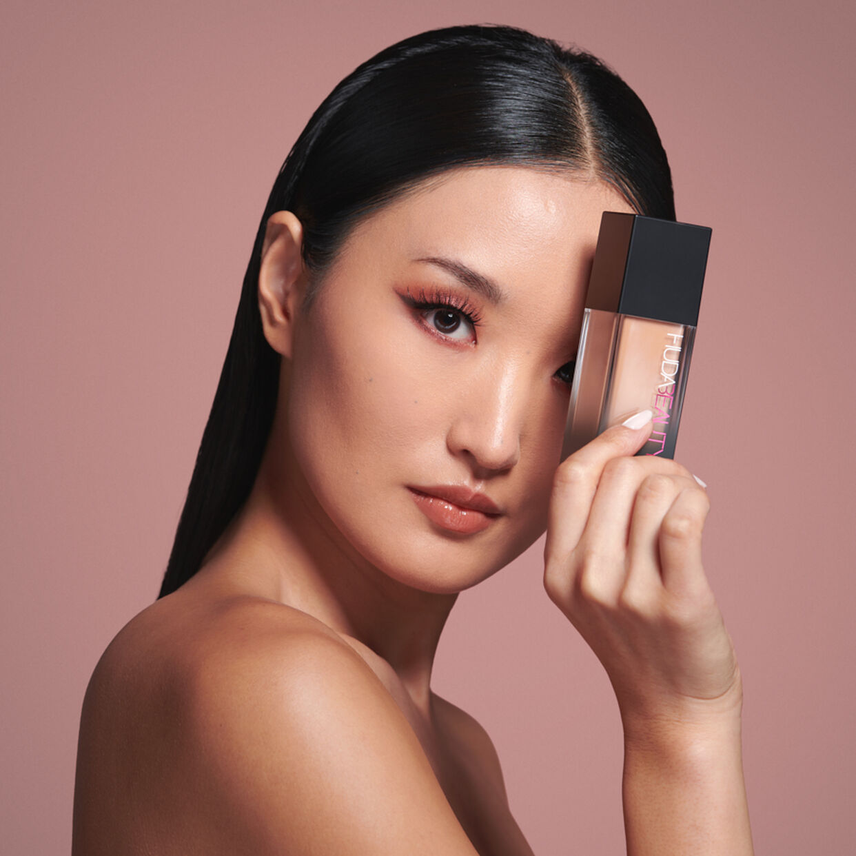 Huda Beauty FauxFilter Luminous Matte Foundation Peaches N Cream 245B 35ML