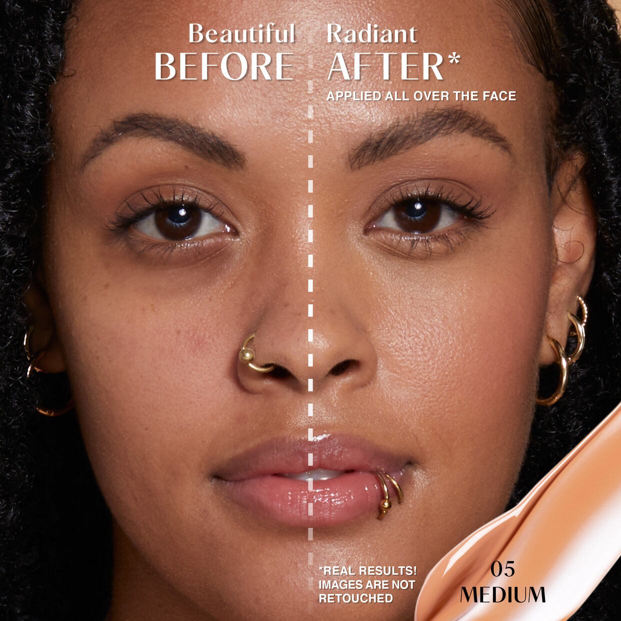 Huda Beauty GloWish Bright Light Hydrating Sheer MEDIUM 05 Concealer