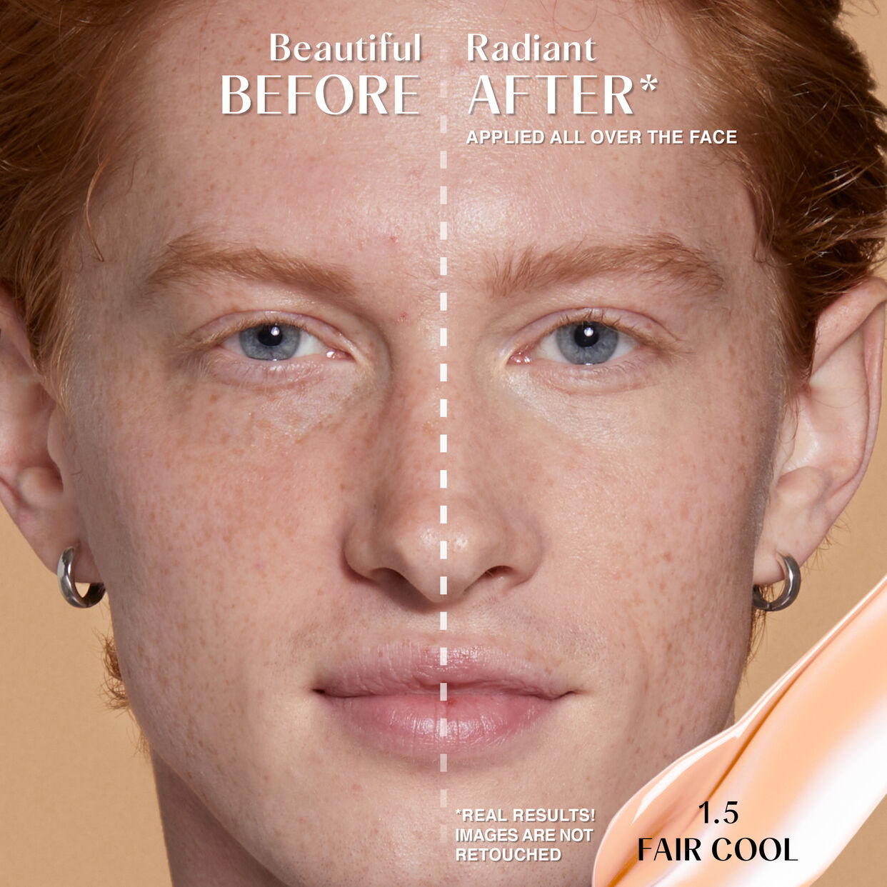Huda Beauty GloWish Bright Light Hydrating Sheer FAIR COOL 1.5 Concealer