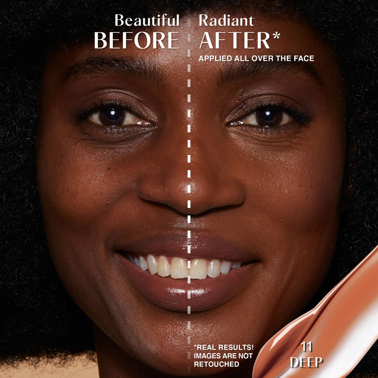 Huda Beauty GloWish Bright Light Hydrating Sheer DEEP 11 Concealer