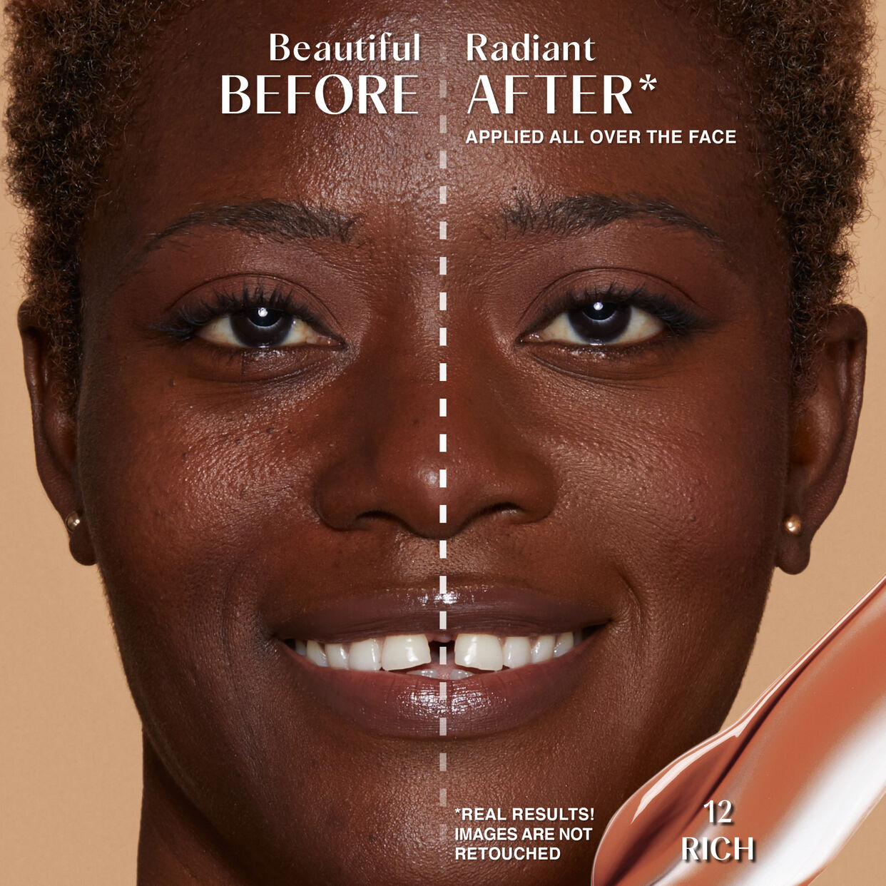 Huda Beauty GloWish Bright Light Hydrating Sheer RICH 12 Concealer