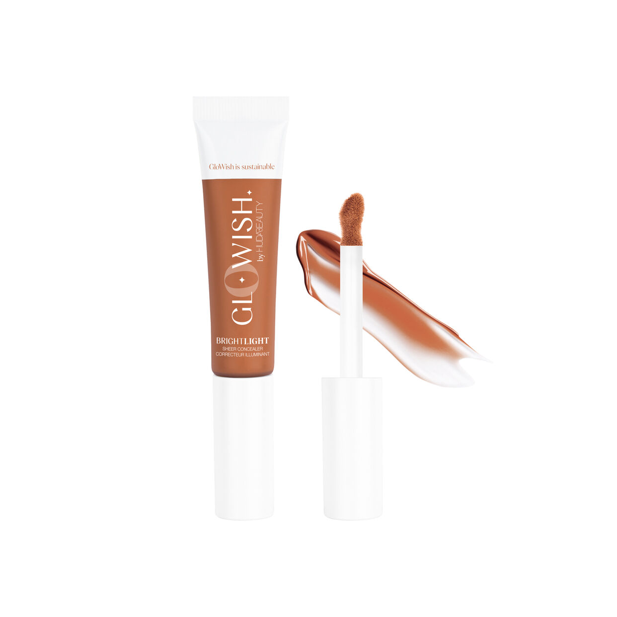 Huda Beauty GloWish Bright Light Hydrating Sheer DEEP 11 Concealer