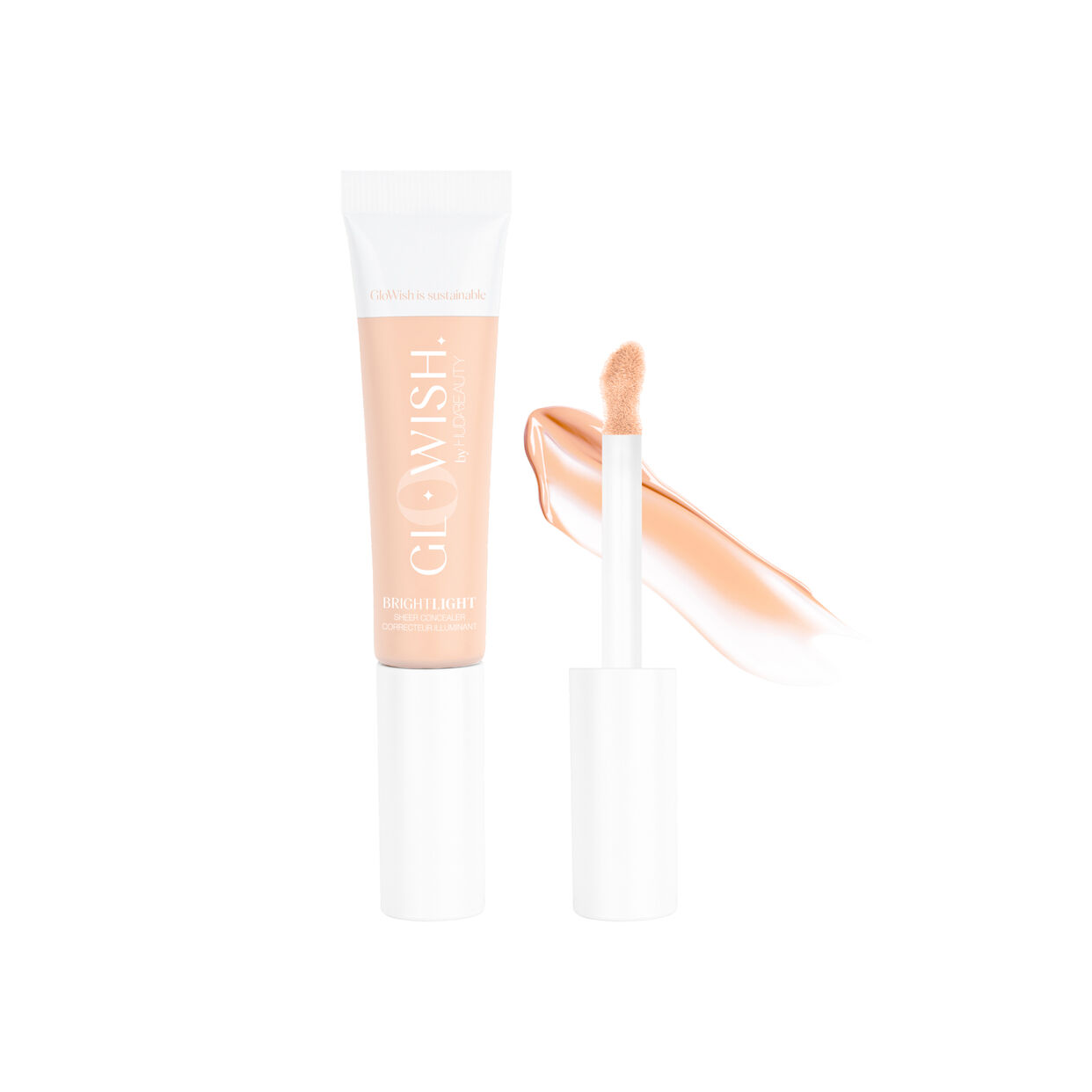 Huda Beauty GloWish Bright Light Hydrating Sheer FAIR COOL 1.5 Concealer