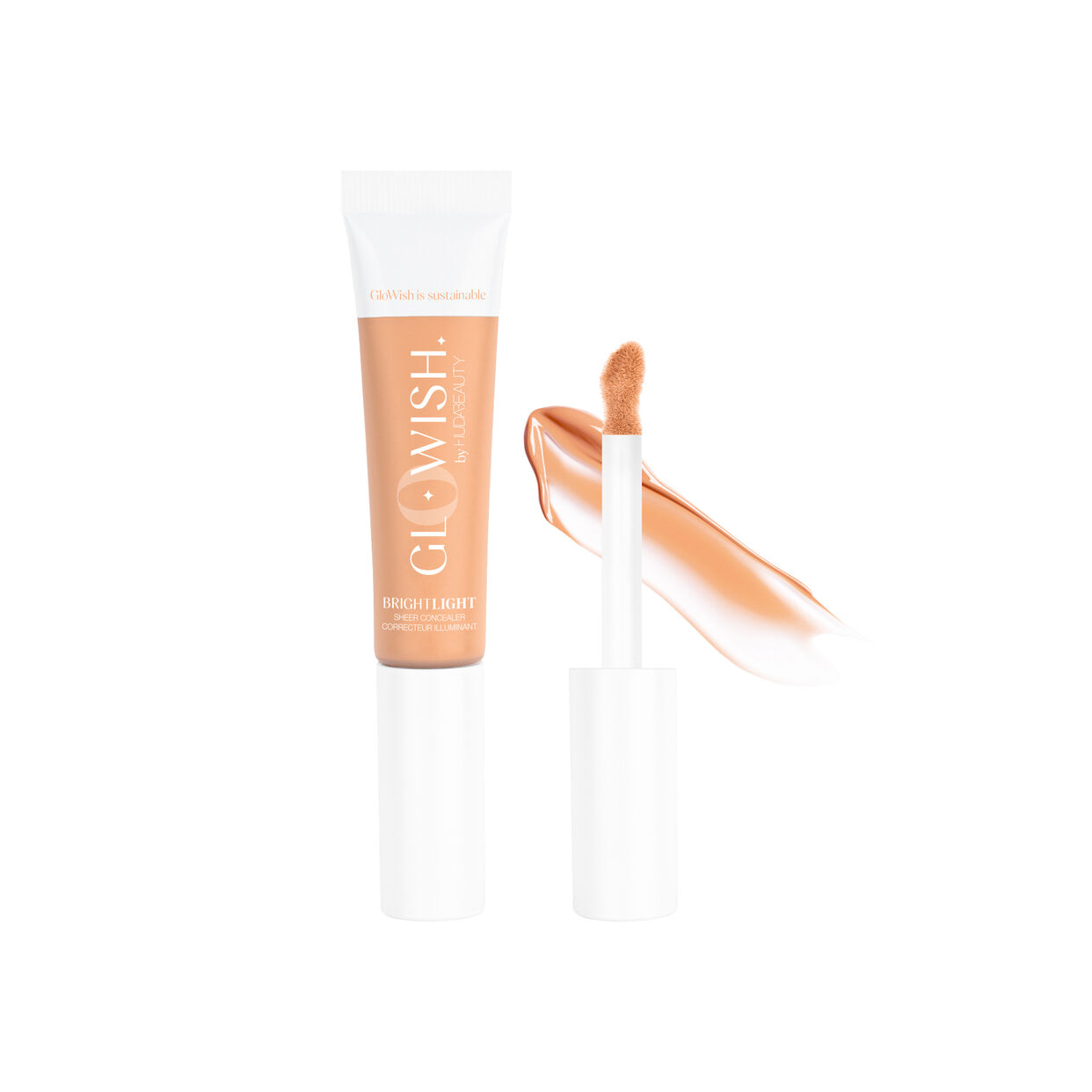 Huda Beauty GloWish Bright Light Hydrating Sheer FAIR LIGHT MEDIUM 04 Concealer