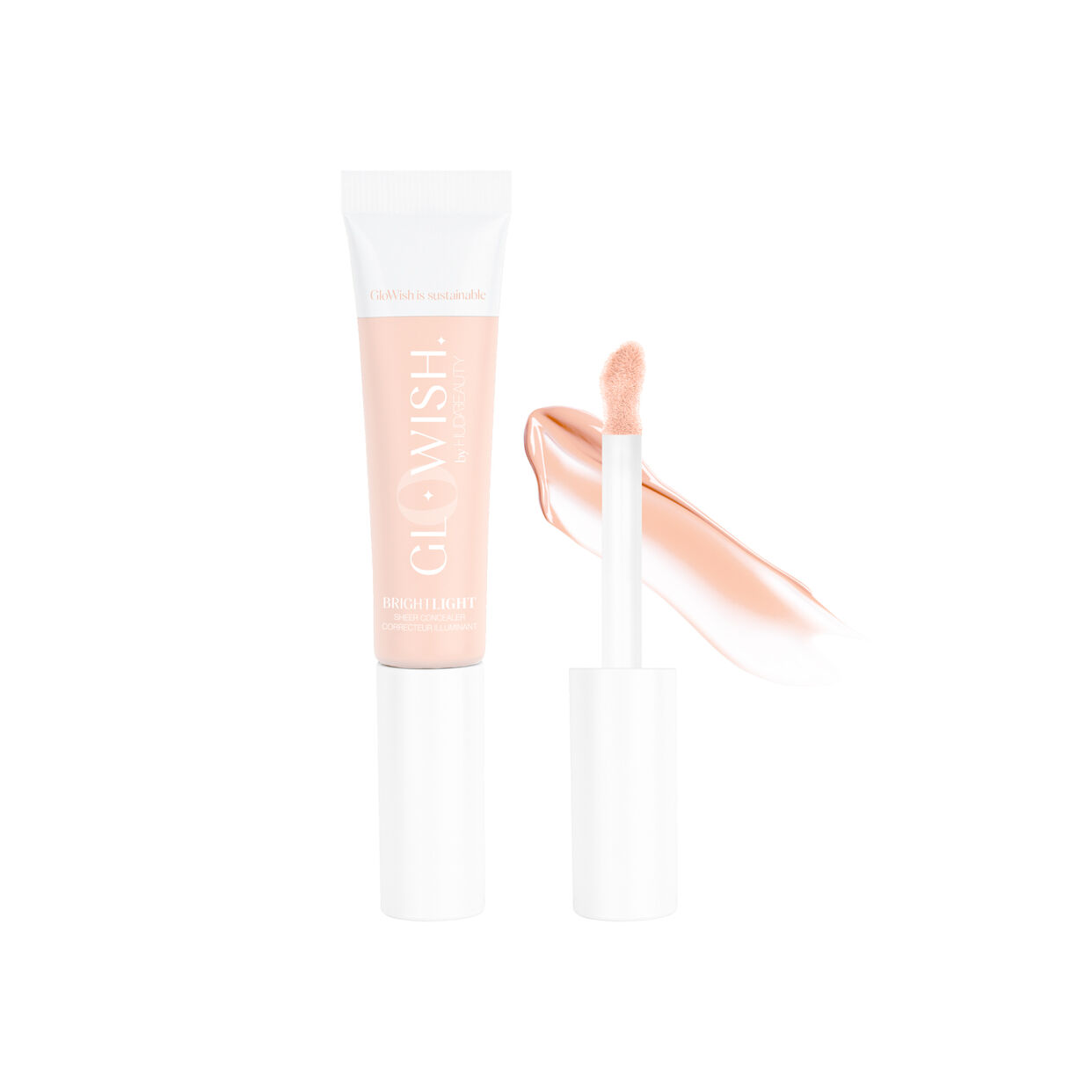 Huda Beauty GloWish Bright Light Hydrating Sheer PORCELAIN 00 Concealer