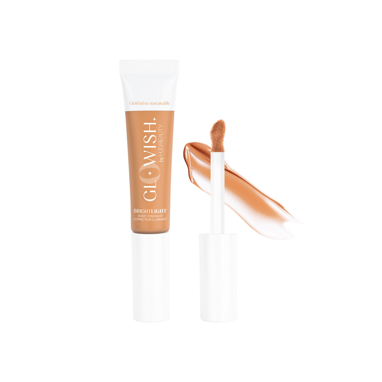 Huda Beauty GloWish Bright Light Hydrating Sheer TAN 08 Concealer