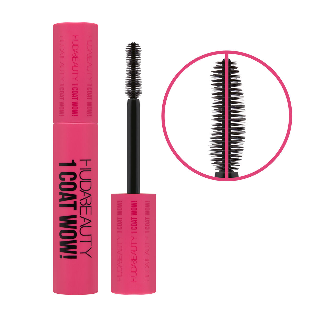 Huda Beauty 1 Coat WOW! Extra Volumizing and Lifting Mascara 10ML