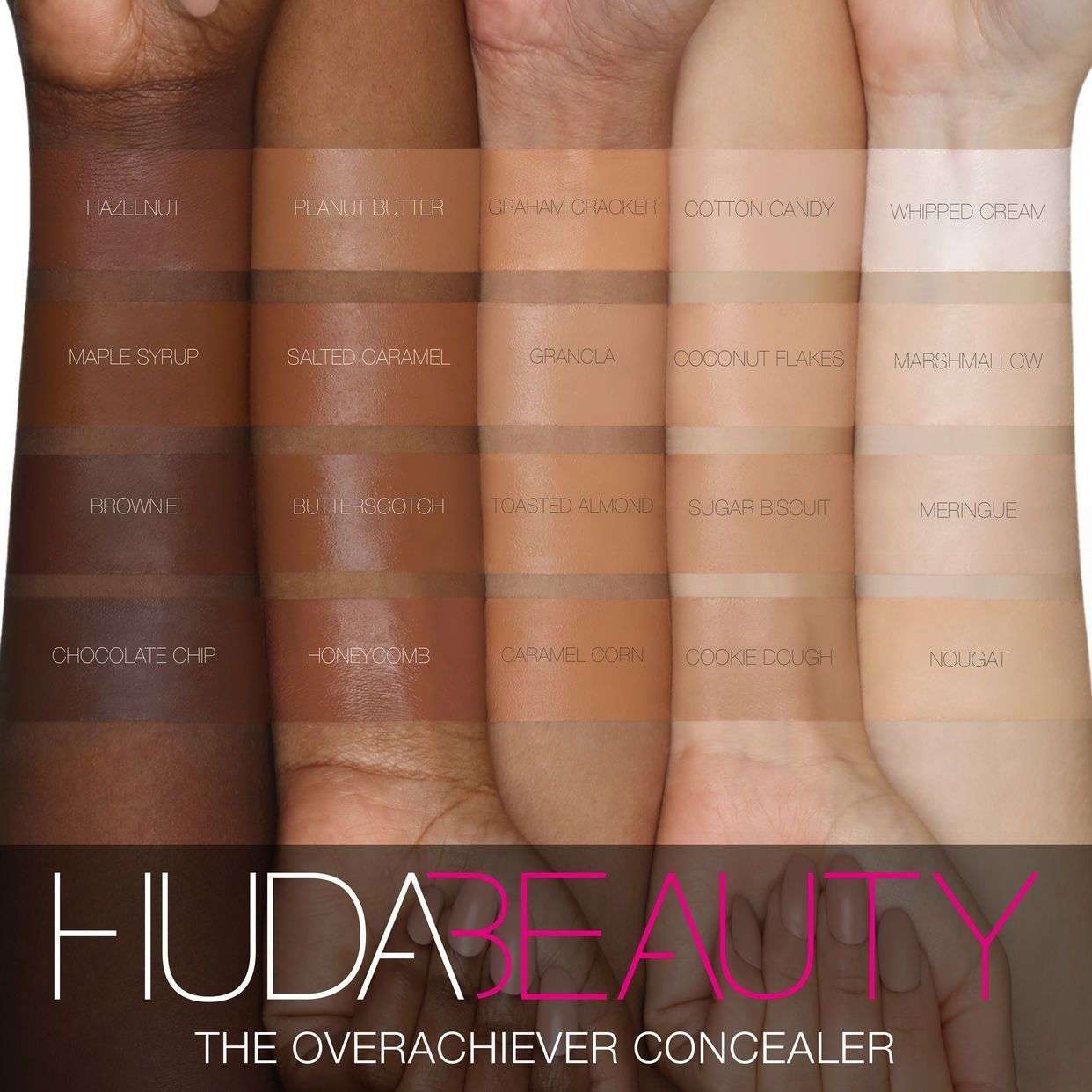 Huda Beauty Overachiever Concealer Honeycomb 30R-Eye Concealers & Correctors-Huda Beauty