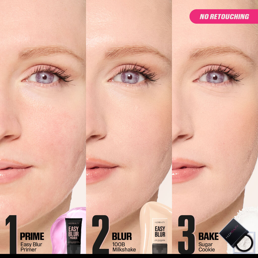 Huda Beauty Airbrush Foundation Niacinamide Cashew 140G 10ML