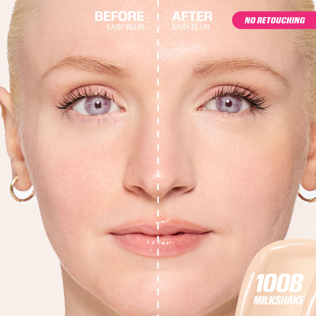 Huda Beauty Airbrush Foundation Niacinamide Milkshake 100B