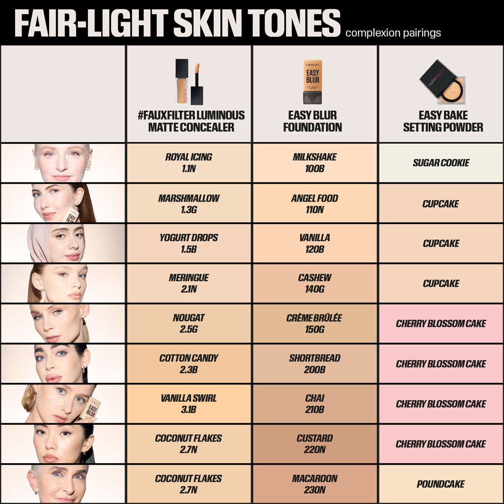 Huda Beauty Airbrush Foundation Niacinamide Angel Food 110N