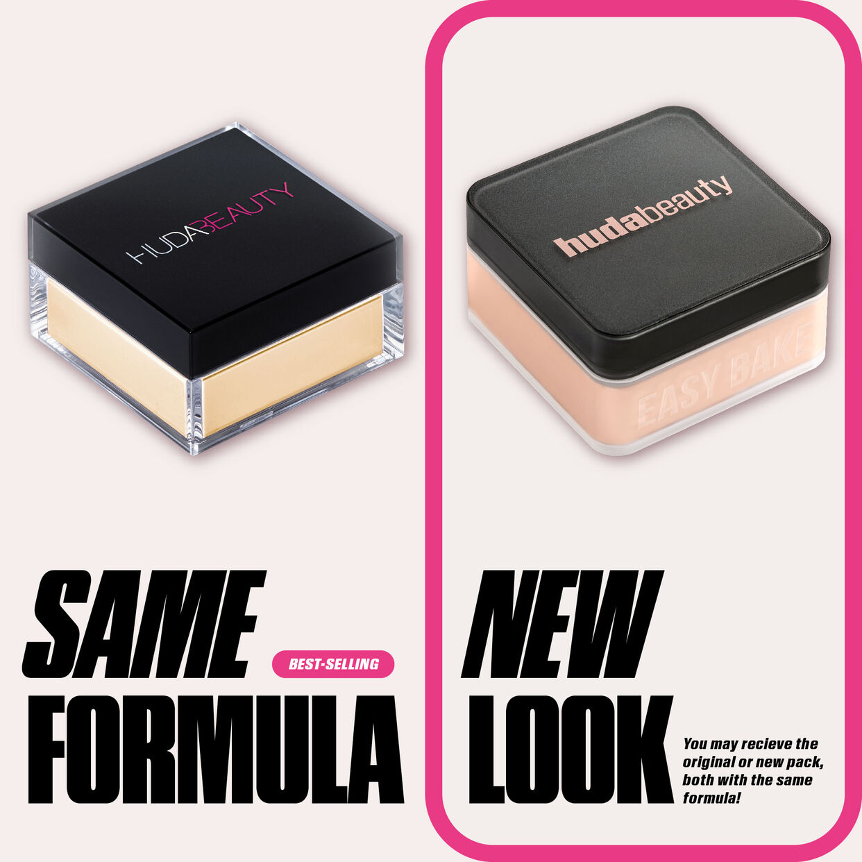 Huda Beauty Easy Bake Loose Baking & Setting Powder Cinnamon Bun 20G