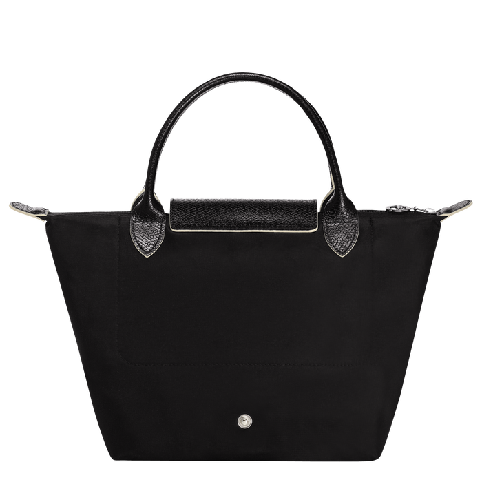 Longchamp Le Pliage Club Top Handle Small Bag Black-Top Handle Bag-Longchamp