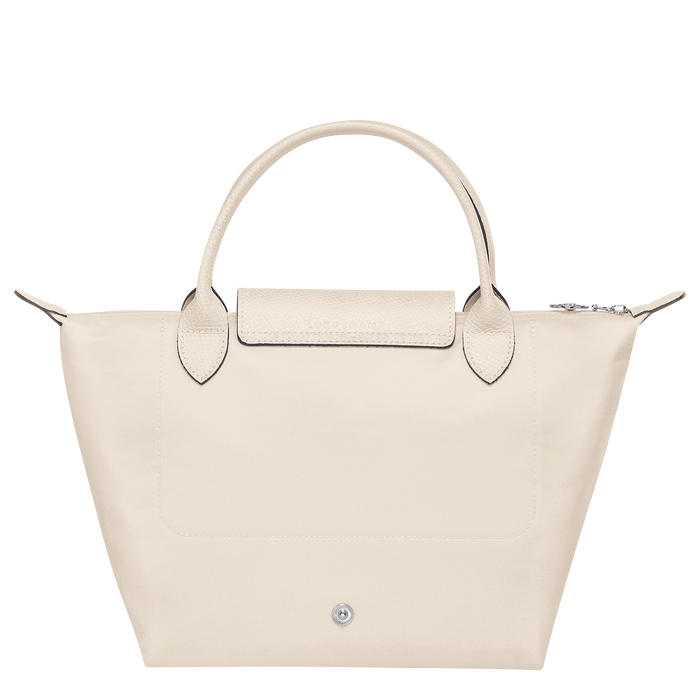 Longchamp Le Pliage Club Top Handle Small Bag Chalk-Top Handle Bag-Longchamp