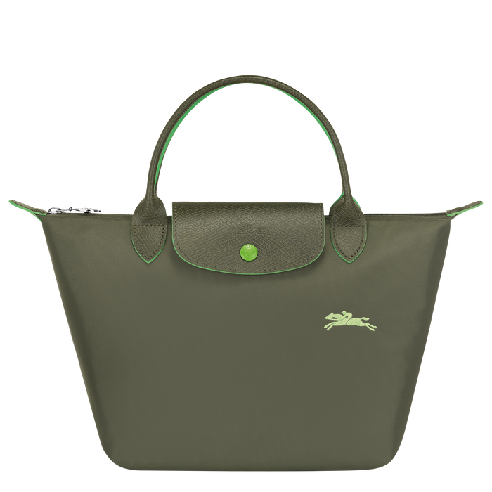 Longchamp Le Pliage Club Top Handle Small Bag Longchamp Green-Top Handle Bag-Longchamp