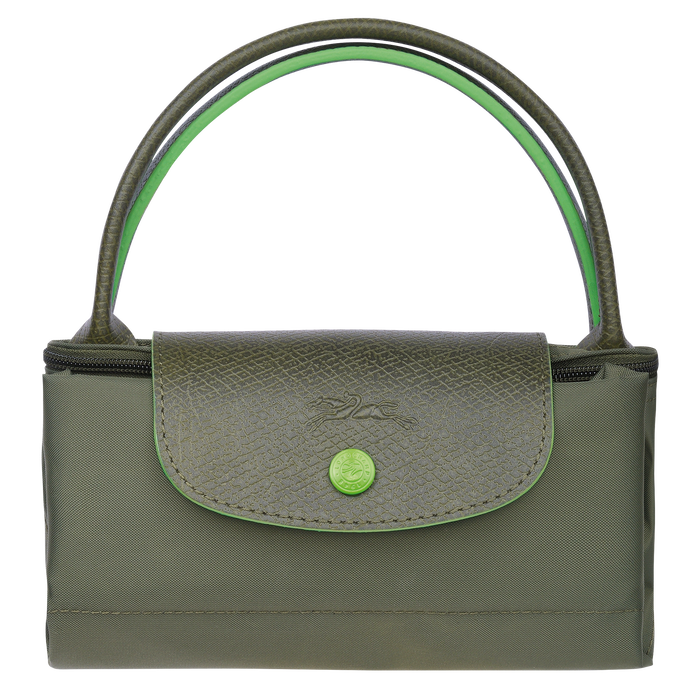 Longchamp Le Pliage Club Top Handle Small Bag Longchamp Green-Top Handle Bag-Longchamp