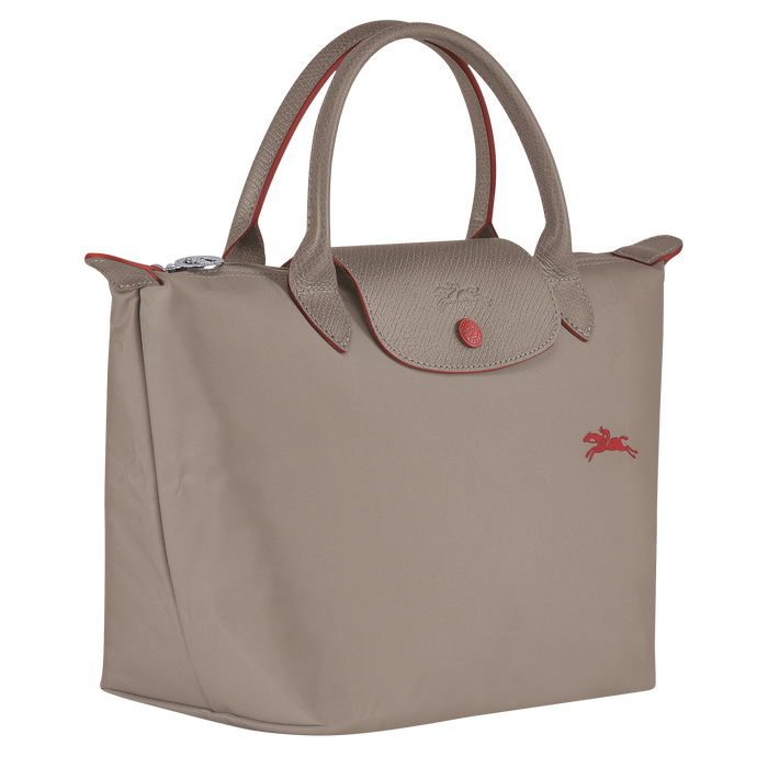 Longchamp Le Pliage Club Top Handle Small Bag Brown-Top Handle Bag-Longchamp
