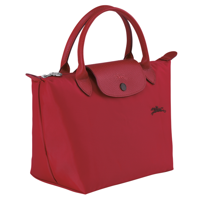 Longchamp Le Pliage Club Top Handle Small Bag Red-Top Handle Bag-Longchamp