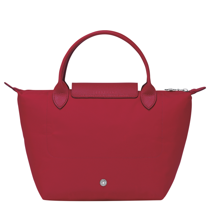 Longchamp Le Pliage Club Top Handle Small Bag Red-Top Handle Bag-Longchamp
