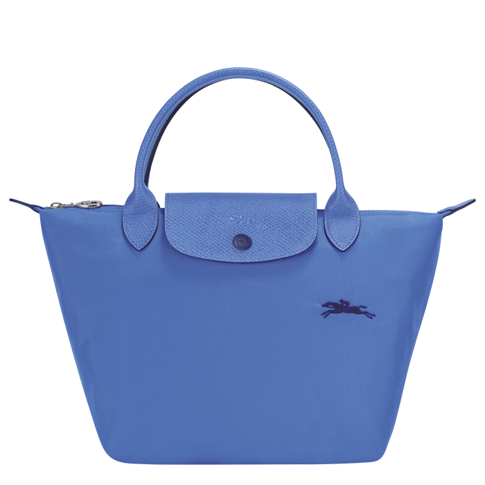 Longchamp Le Pliage Club Top Handle Small Bag Blue-Top Handle Bag-Longchamp