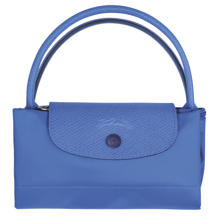 Longchamp Le Pliage Club Top Handle Small Bag Blue-Top Handle Bag-Longchamp