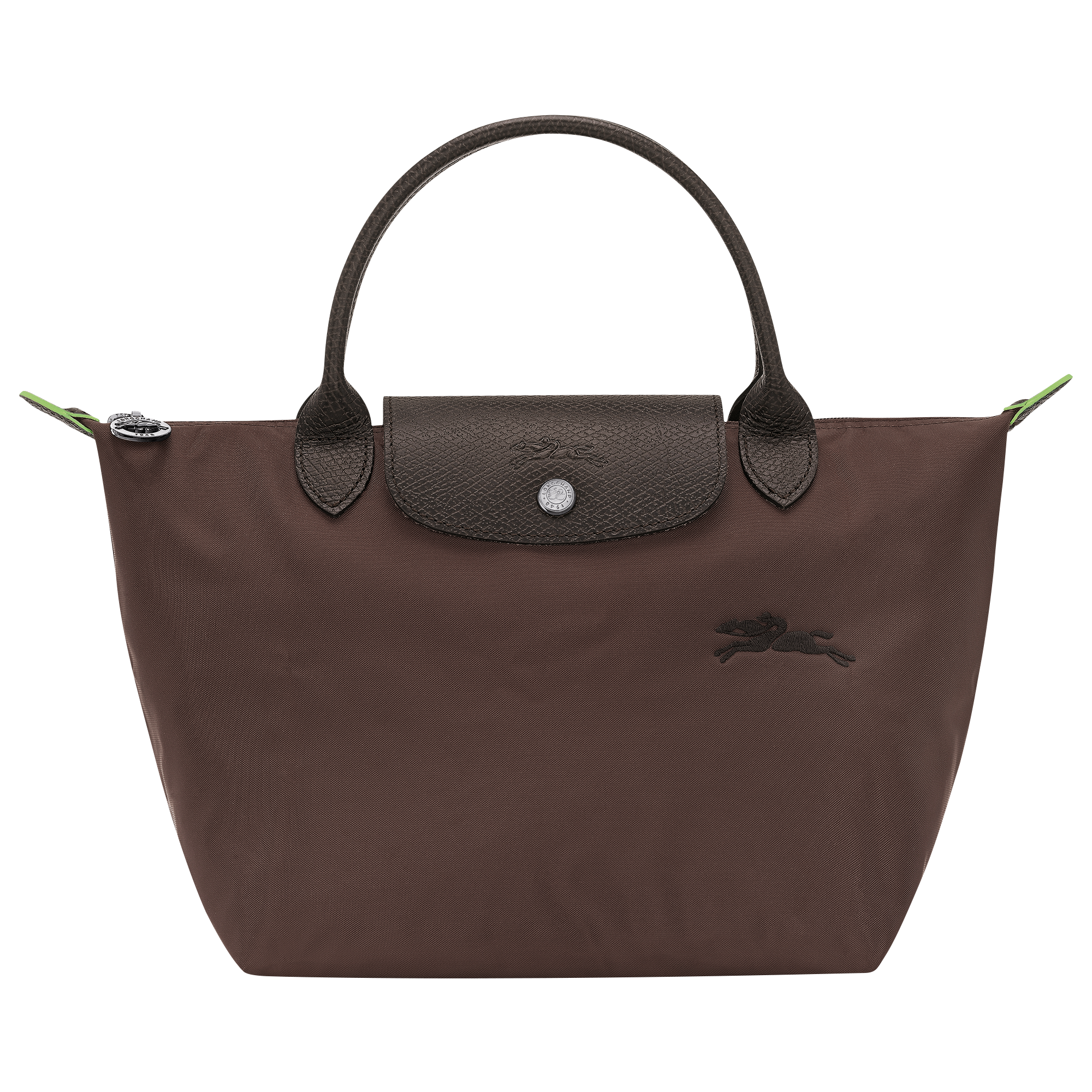 Le Pliage Green S Handbag Mocha - Recycled Canvas