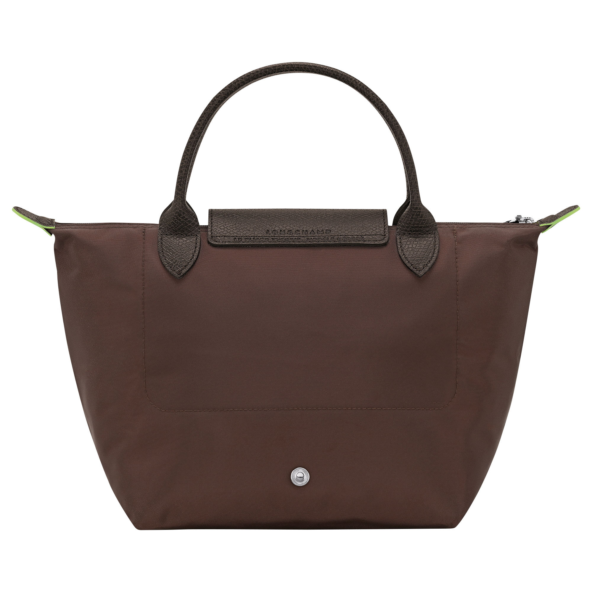 Le Pliage Green S Handbag Mocha - Recycled Canvas