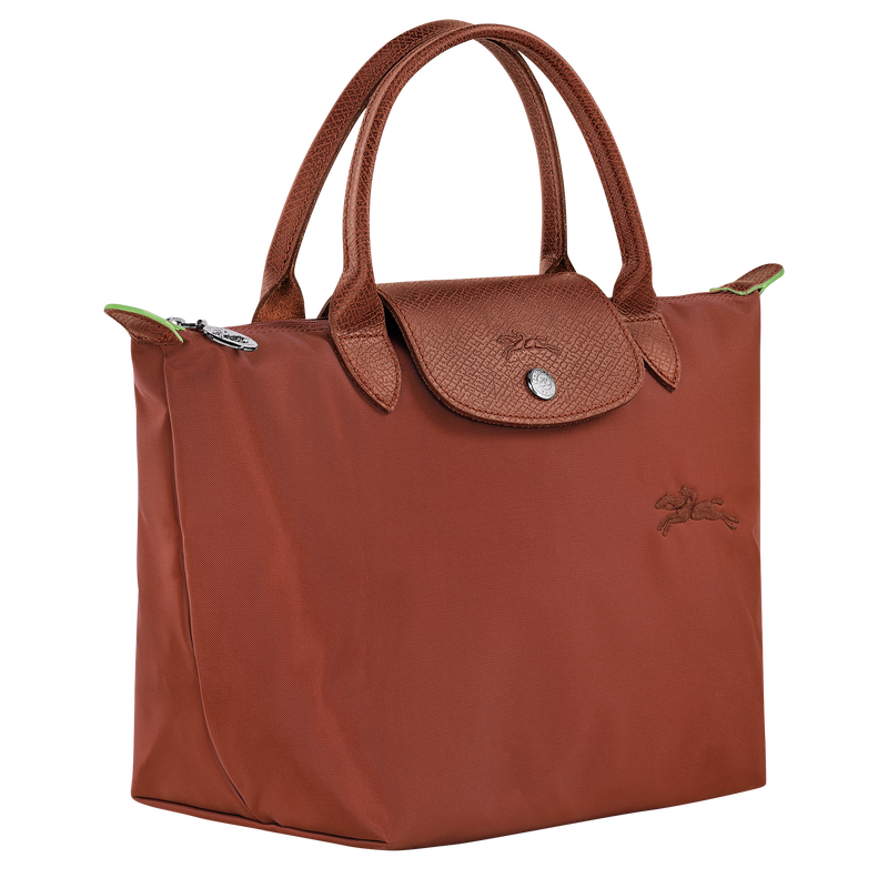 Le Pliage Green S Handbag Chestnut - Recycled Canvas