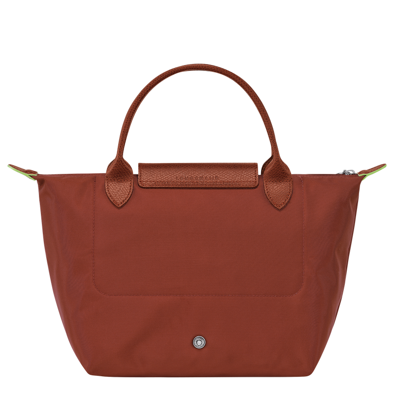 Le Pliage Green S Handbag Chestnut - Recycled Canvas