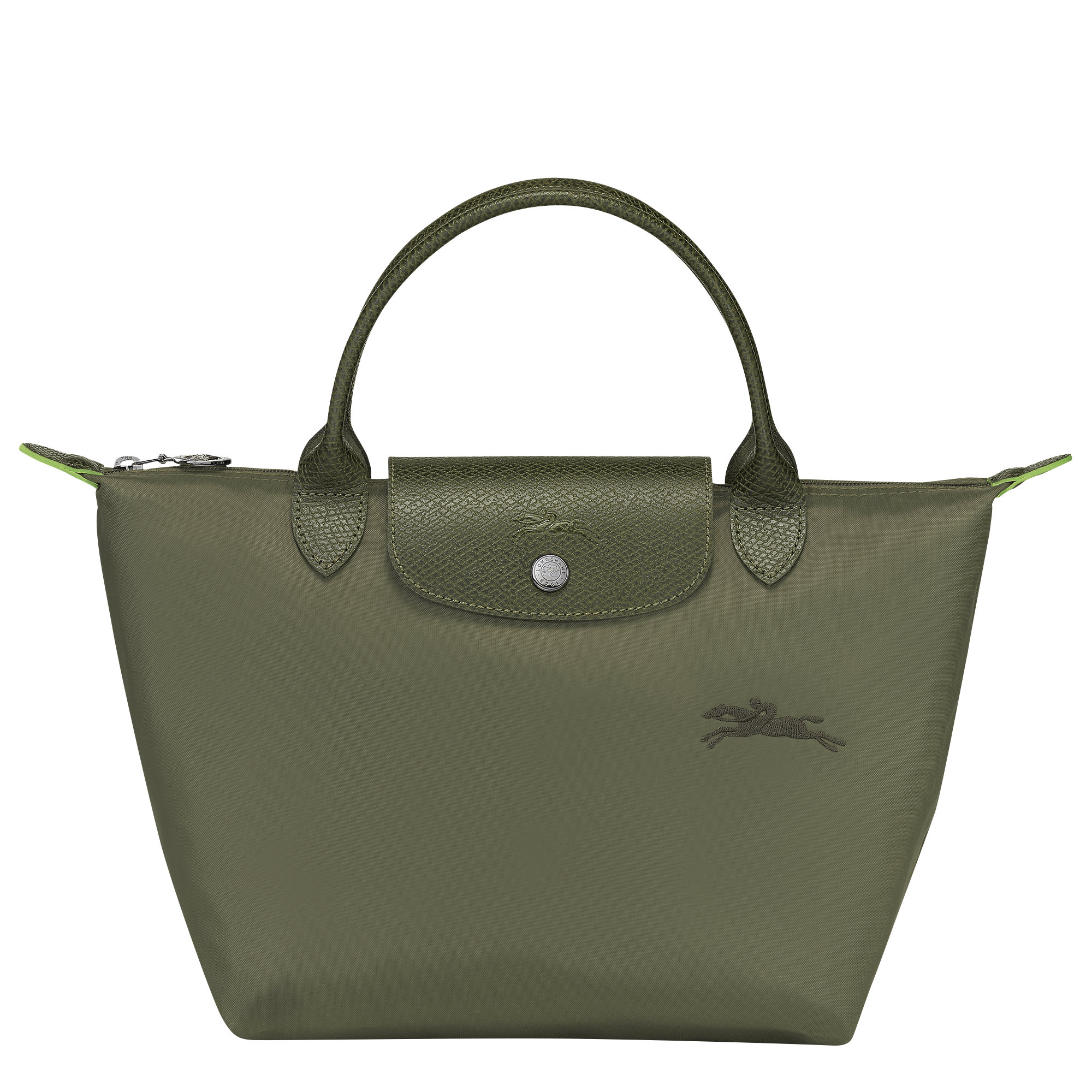 Le Pliage Green S Handbag Forest - Recycled Canvas