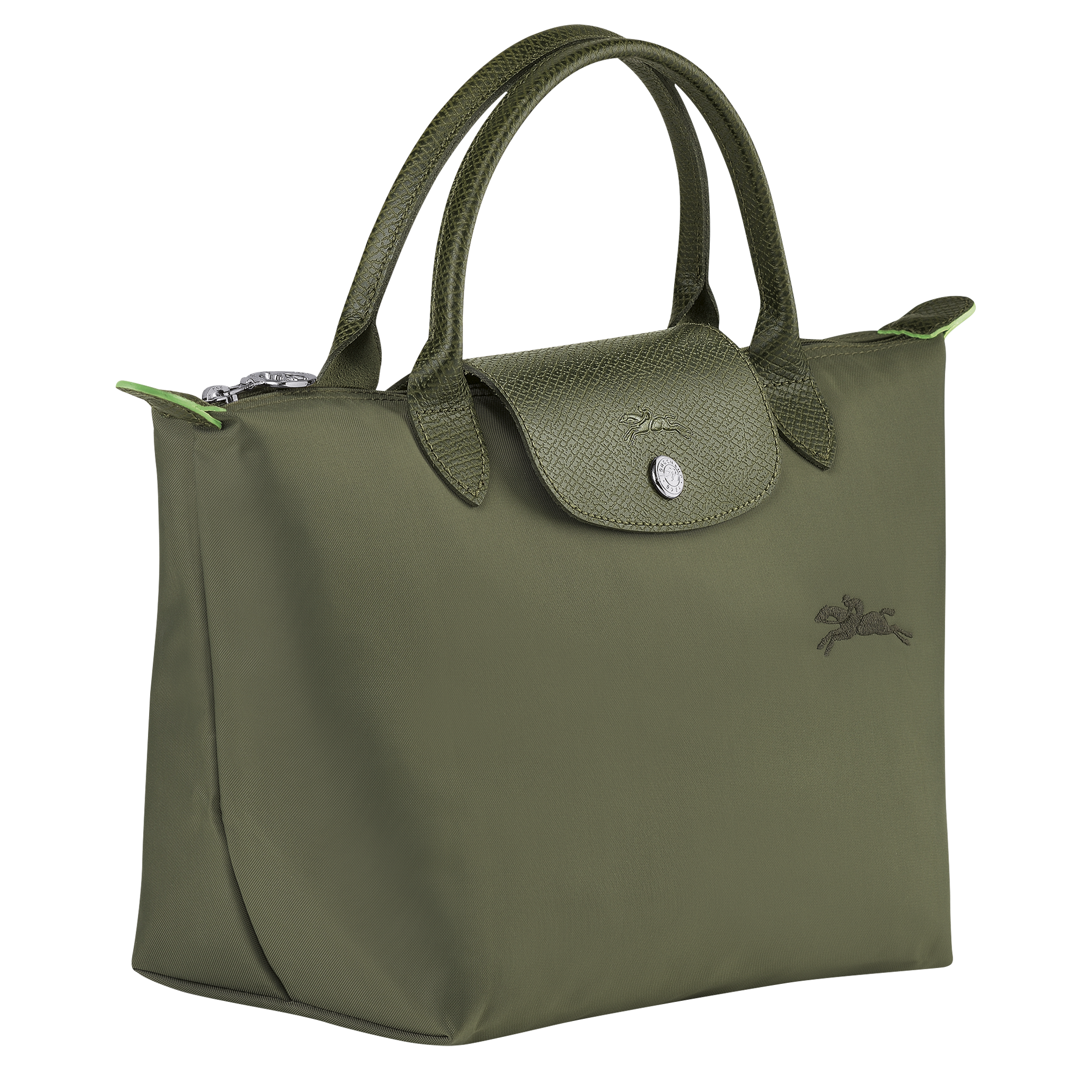 Le Pliage Green S Handbag Forest - Recycled Canvas